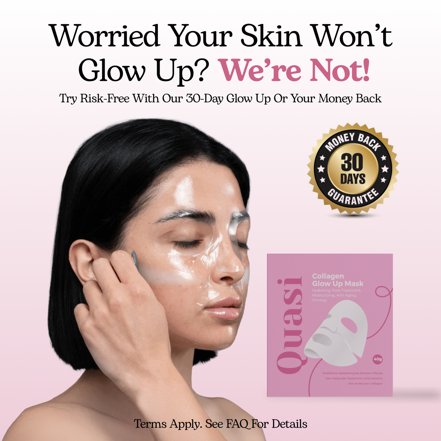 Mascarilla de biocolágeno
