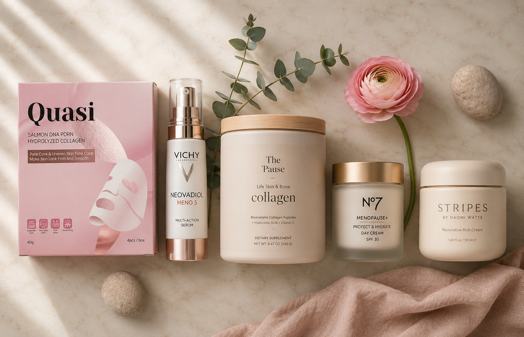 Which Skincare Products Truly Replenish Skin Collagen During Menopause? I've Tested Dozens, Here Are 5 That Actually Work